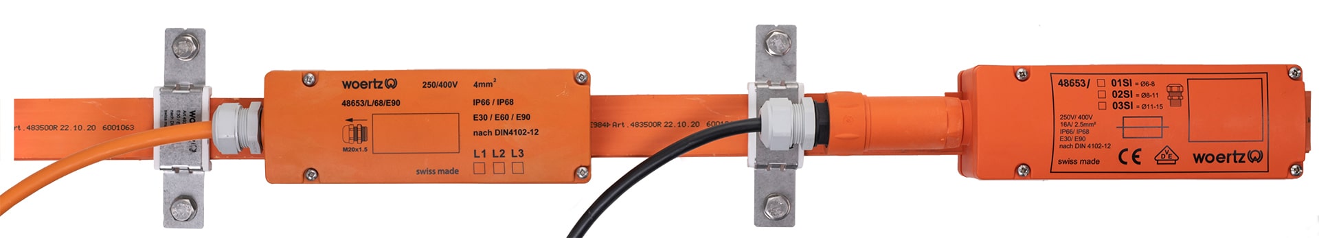 FE180 E30/E90 5G4 mm² (câble de raccordement)