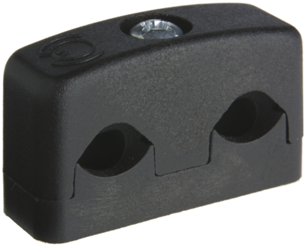 Kabelbride für 2 Kabel 7-10mm