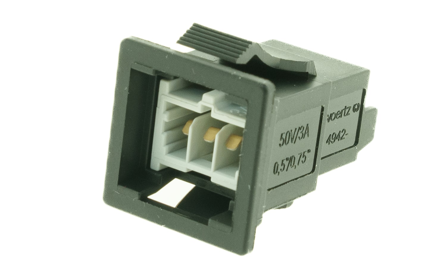 Stecker Snap-In Bus CW 3P GR