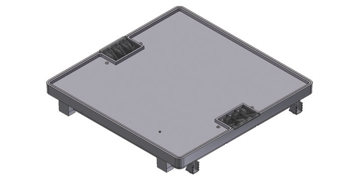 Abdeckung kpl DAK 8825 280x280 TSK KM