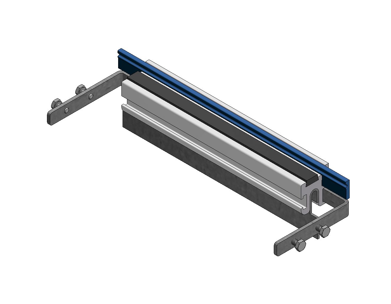 Abschlusswand BOK 8880/200x50 mit provisorischer Schutzkante