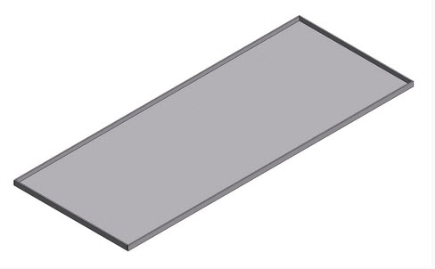 Al/St-Deckel mit Rand 3 BOK 8880/400 Al/St-Deckel mit Rand 3 BOK 8880/400
