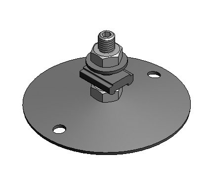 Nivellierfuss M10 kpl H=53mm BOK 8880