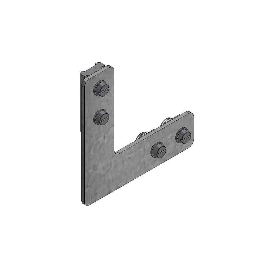 Verbindungsstück 90° Flachverbindung zu PS Verbindungsstück 90° Flachverbindung zu PS