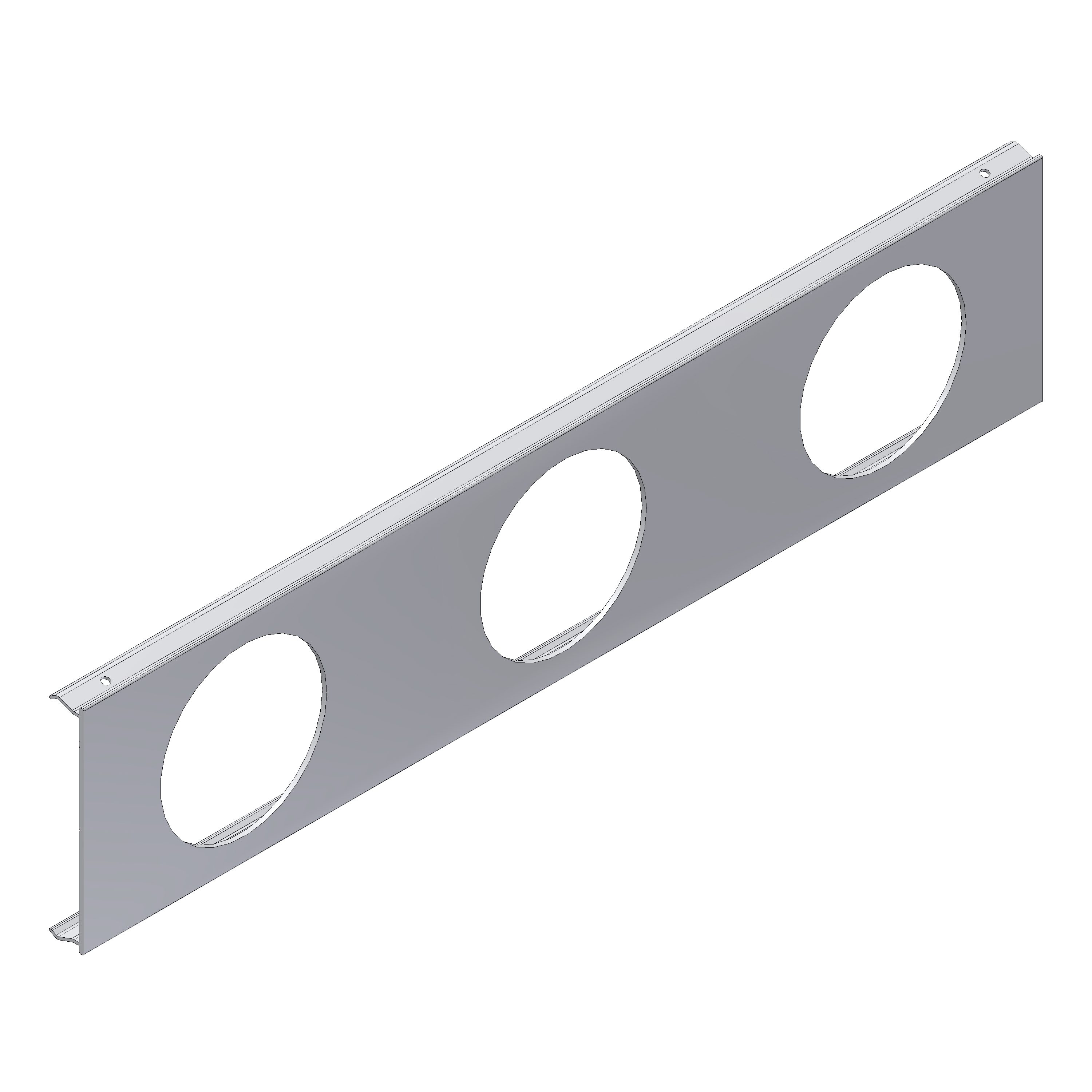 Steckdeckel 3xDräger FnW BRK 4675/250x90 Steckdeckel 3xDräger FnW BRK 4675/250x90