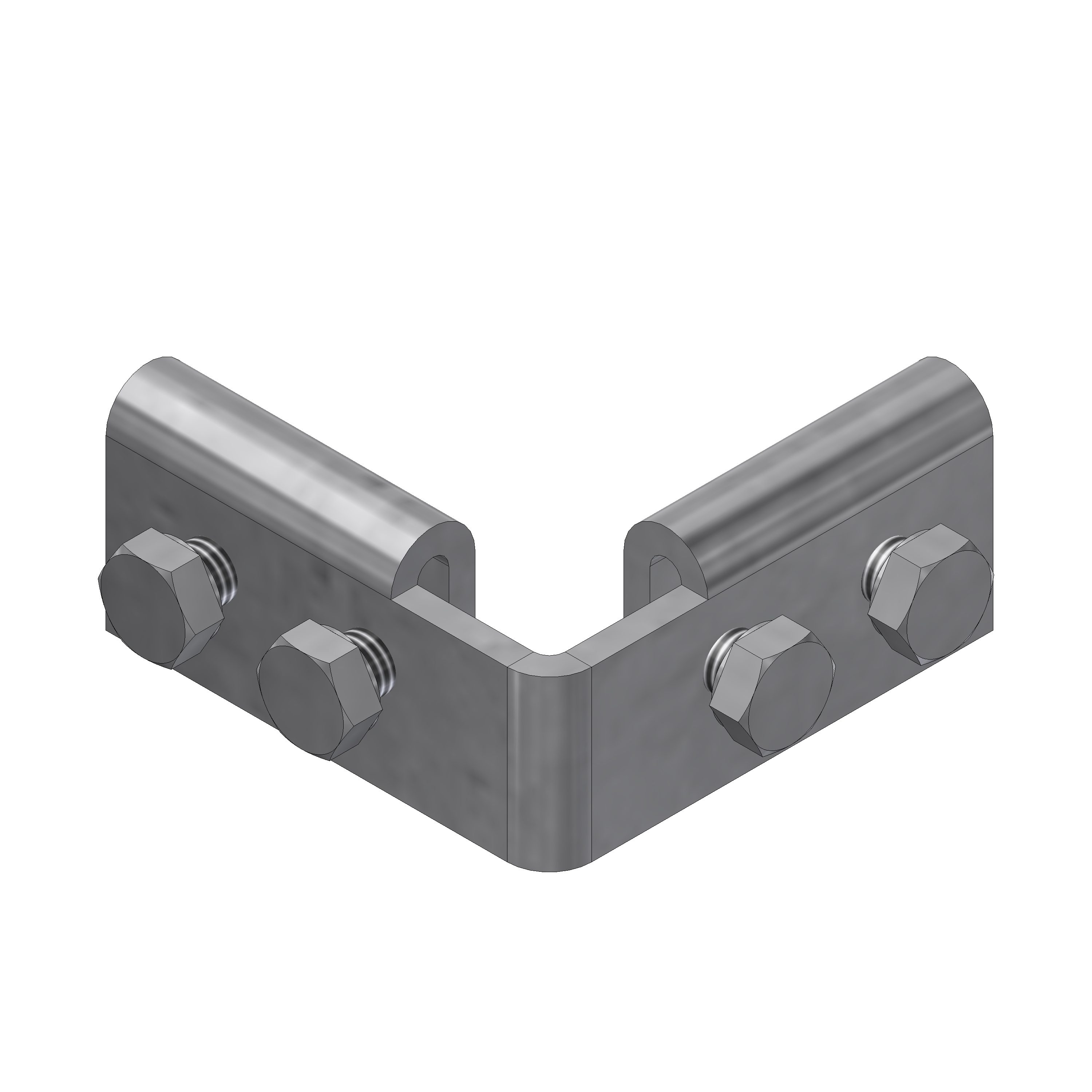 Verbindungsbride AG 90° mit 6-kt-Schr.