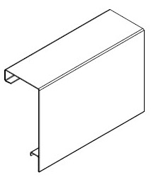 Einhängedeckel Kante FnW KOK 200x120