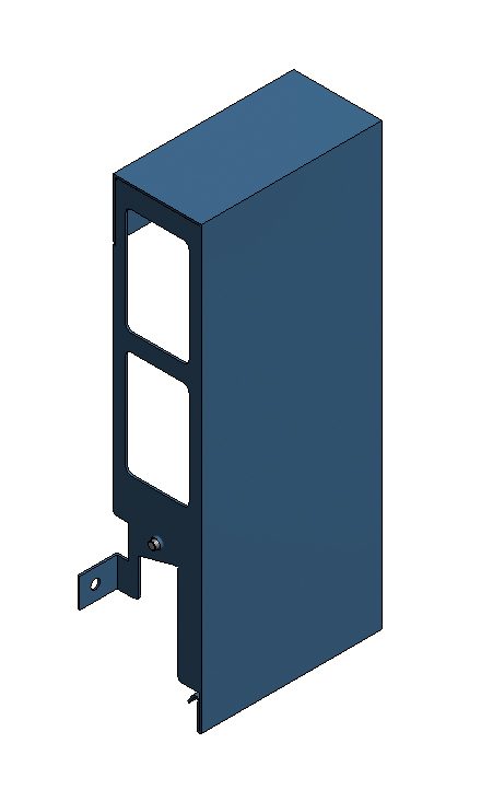 Apparatebox 2x2FLF ws SOK 4172/80x45