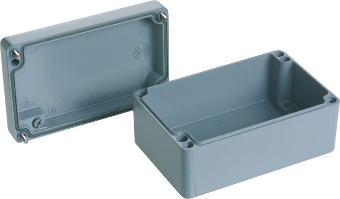 Aluminiumgehäuse Lithos 125x80x57mm Aluminiumgehäuse Lithos 125x80x57mm