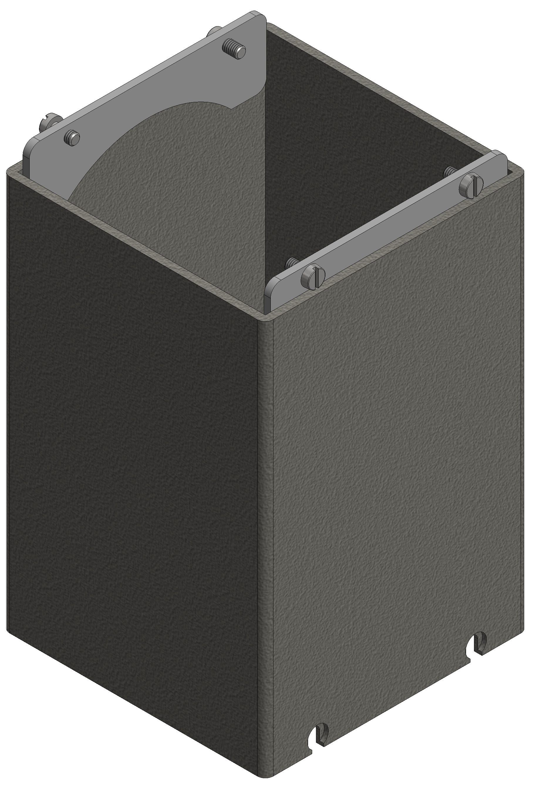 Anschlussaufsatz 100x150mm, 1x63mm Anschlussaufsatz 100x150mm, 1x63mm