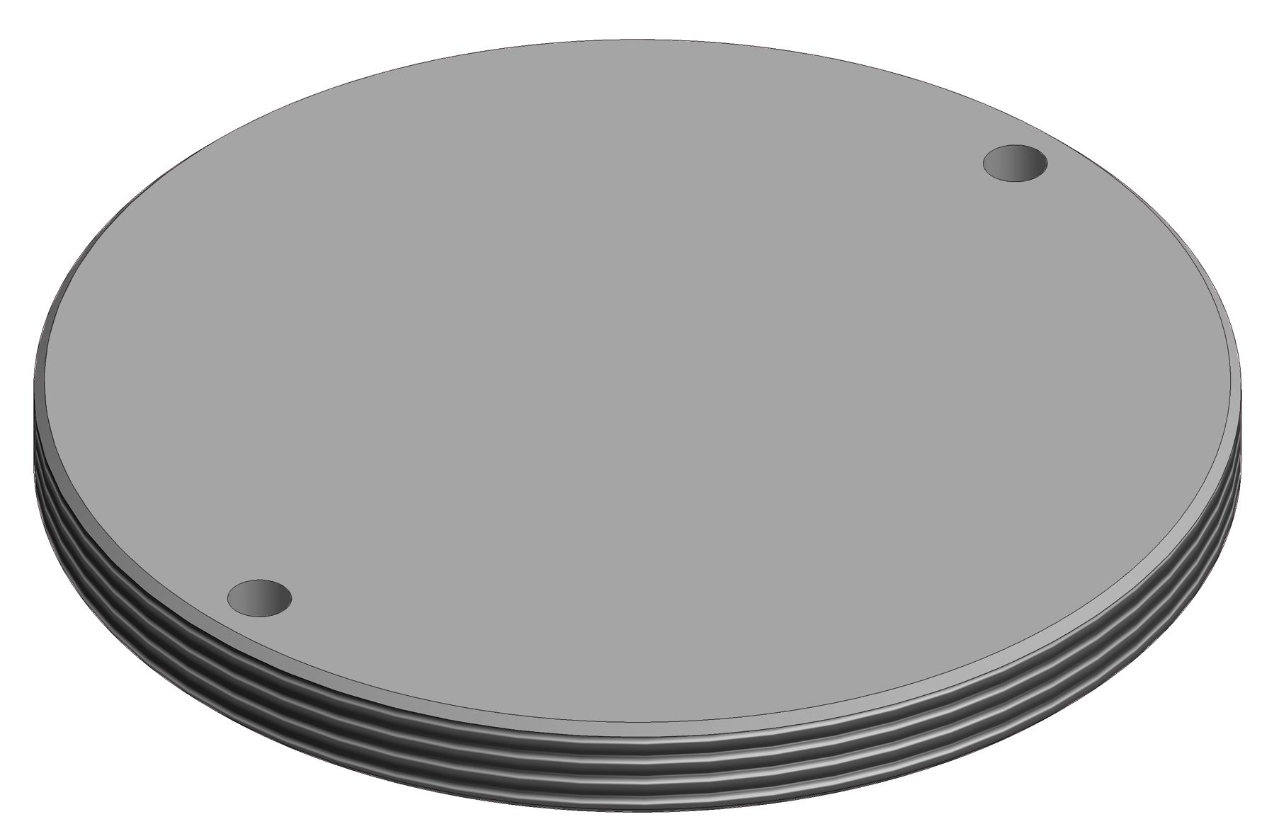 Abdeckring aus Karton Ø 135mm