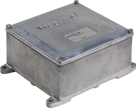Cast aluminum junction box, 157x147x84 mm