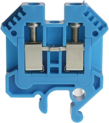 Terminal DIN32 6mm2 blue