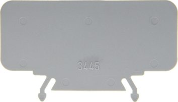 Partition DIN35 grey to 3440 Partition DIN35 grey to 3440