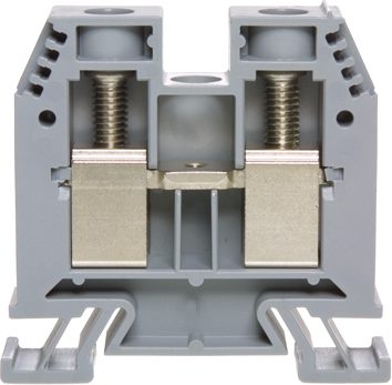 Terminal block DIN35 35mm² gray