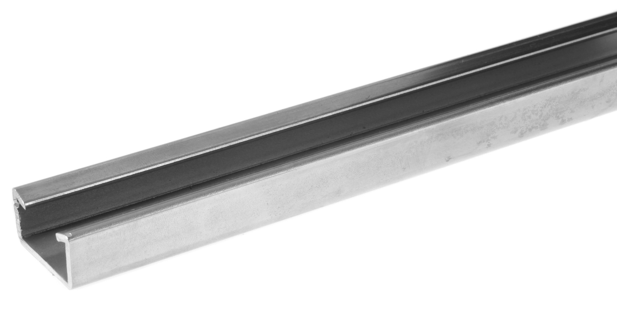Profile rail C30 bright steel 6 m