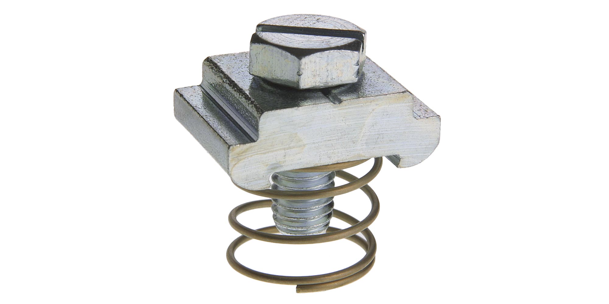 Sliding blocks C30 M4 with screw, with spring - Woertz