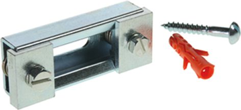 Fastening element for grounding strip