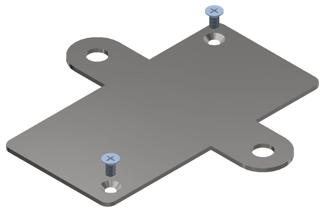 Retaining plate for junction box (48353/48653/48753)