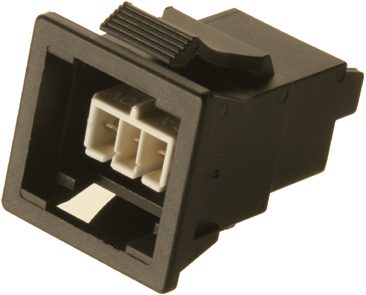 Socket Snap-In BUS CW 3P GY
