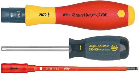 Electricians torque screwdriver cheap set