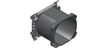 Mounting plate N DS snap-on