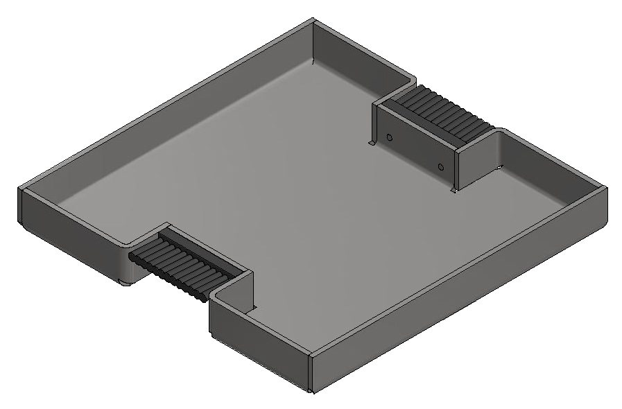 Cr lid with rim WAK 214 BL