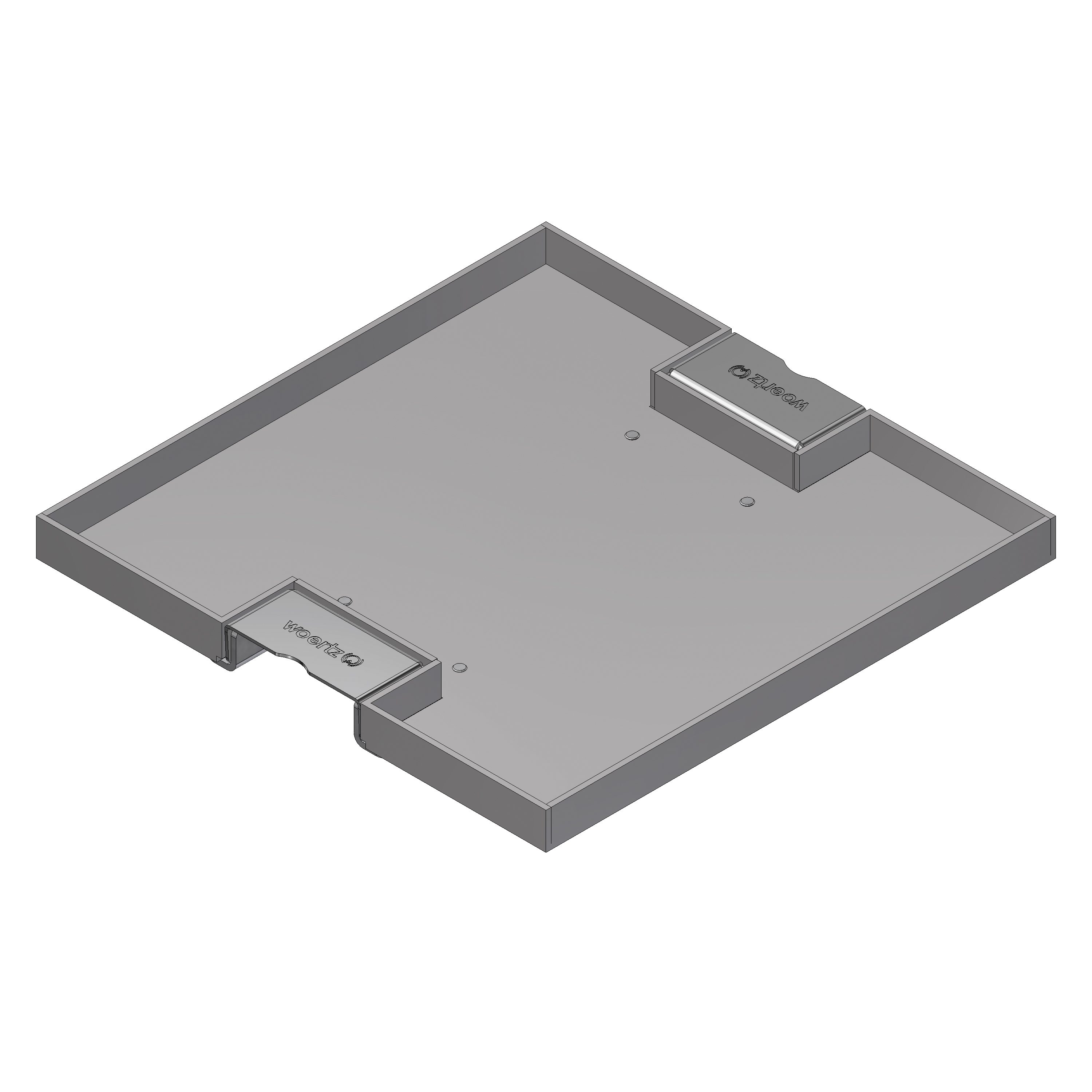 Cr lid with rim WAK12 200 KA Cr lid with rim WAK12 200 KA