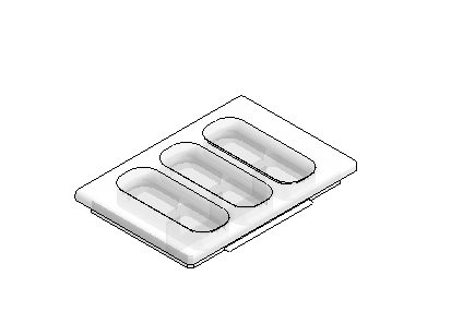 Cable bushing with filler piece BOK