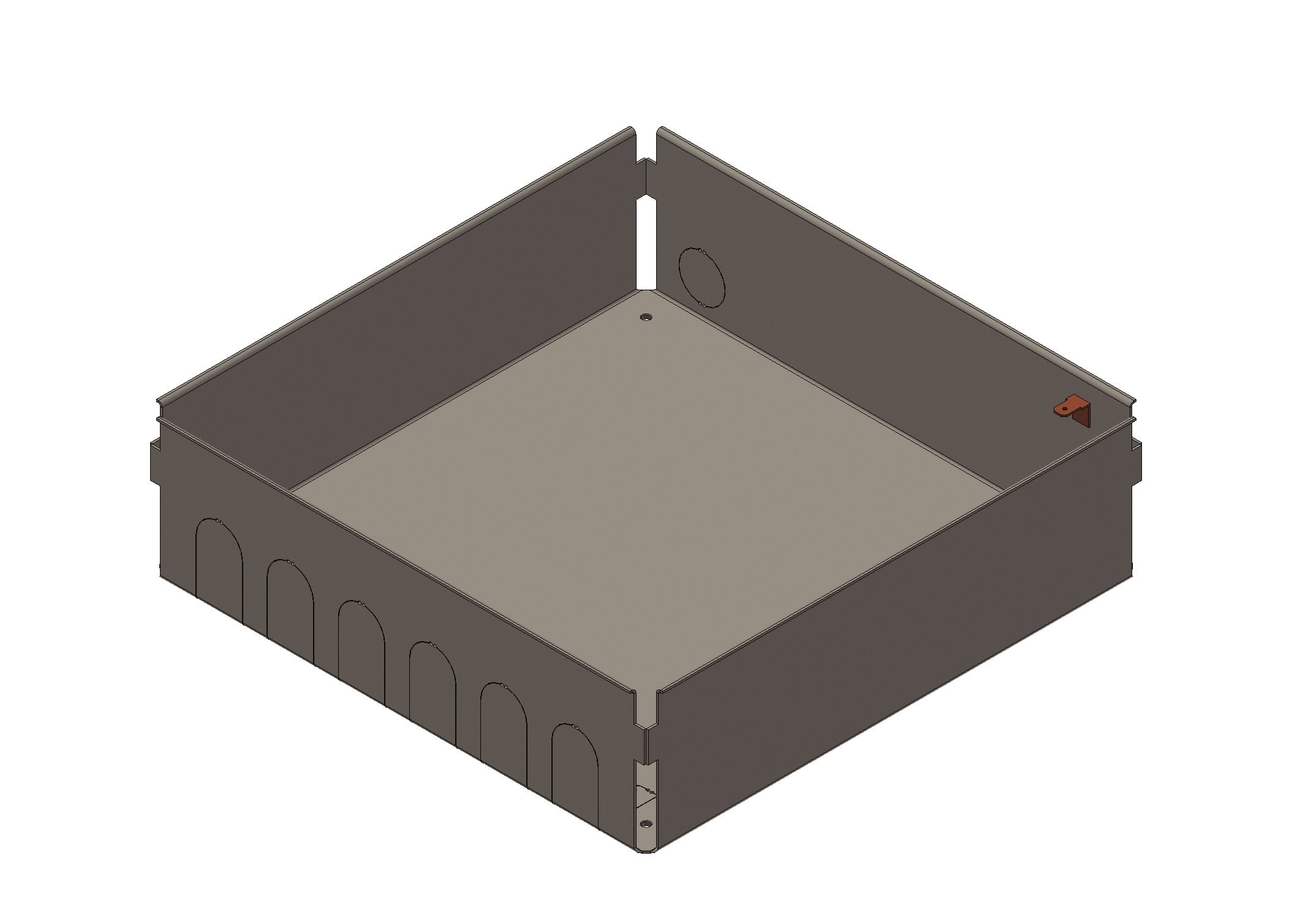 DAK 8825 installation housing