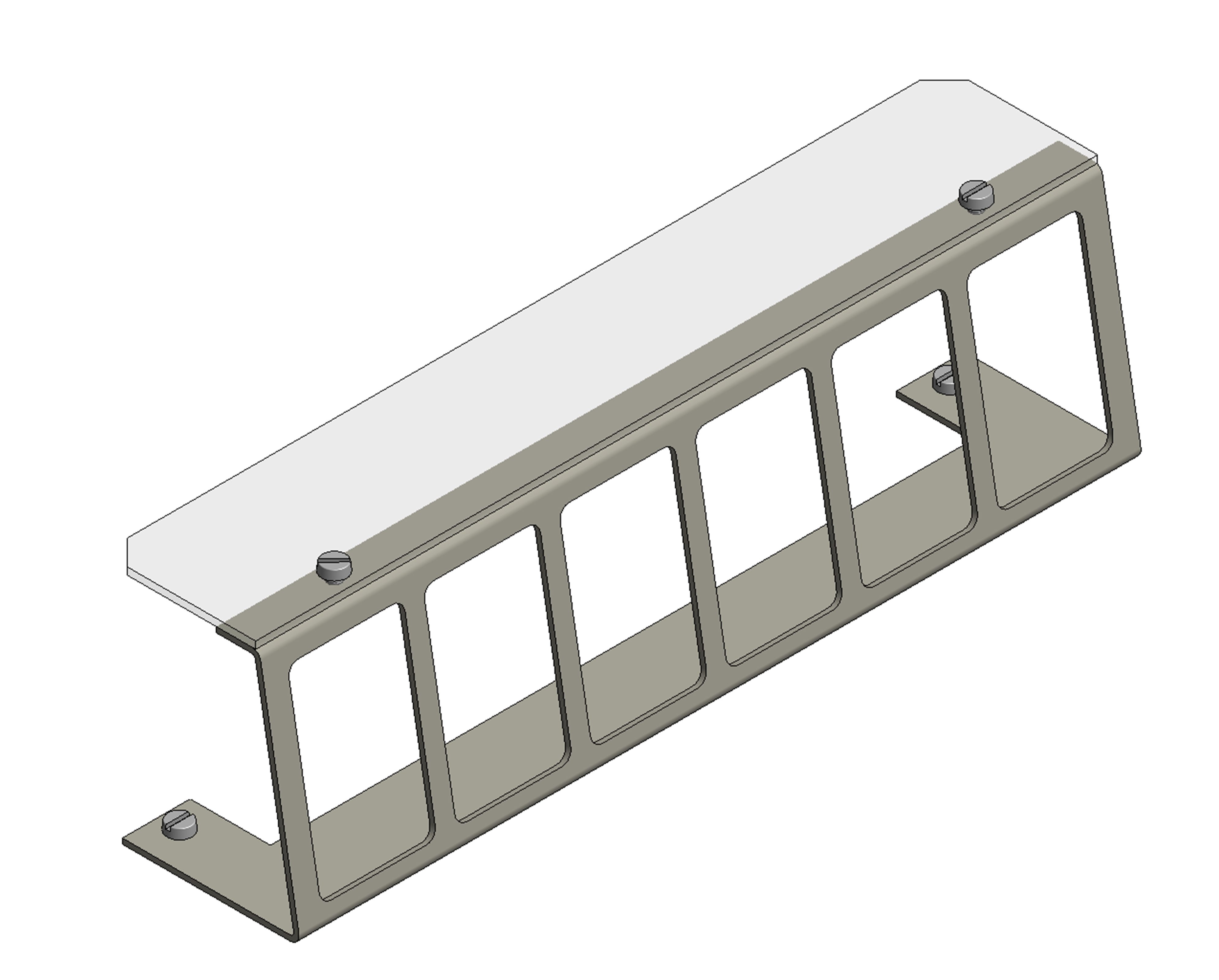 Installation kit Scs 6FLF vertical empty DAK