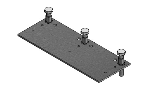 Leveling bar connection BOK 8880/300