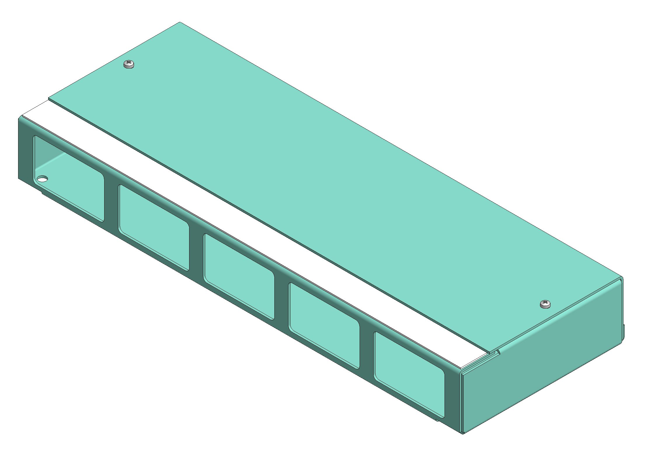 Box empty Scs5FLF horizontal DAK