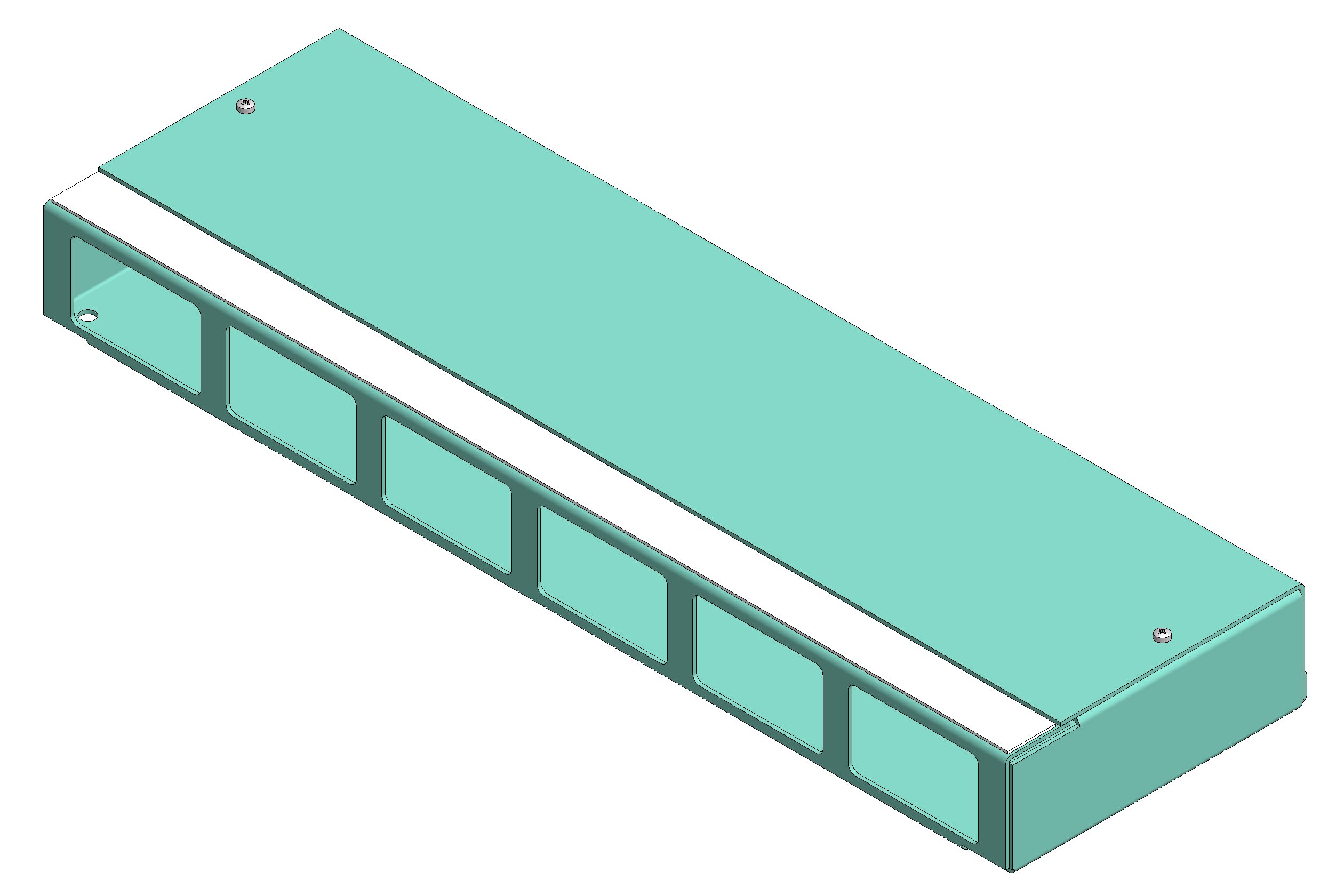 Box empty Scs6FLF horizontal DAK