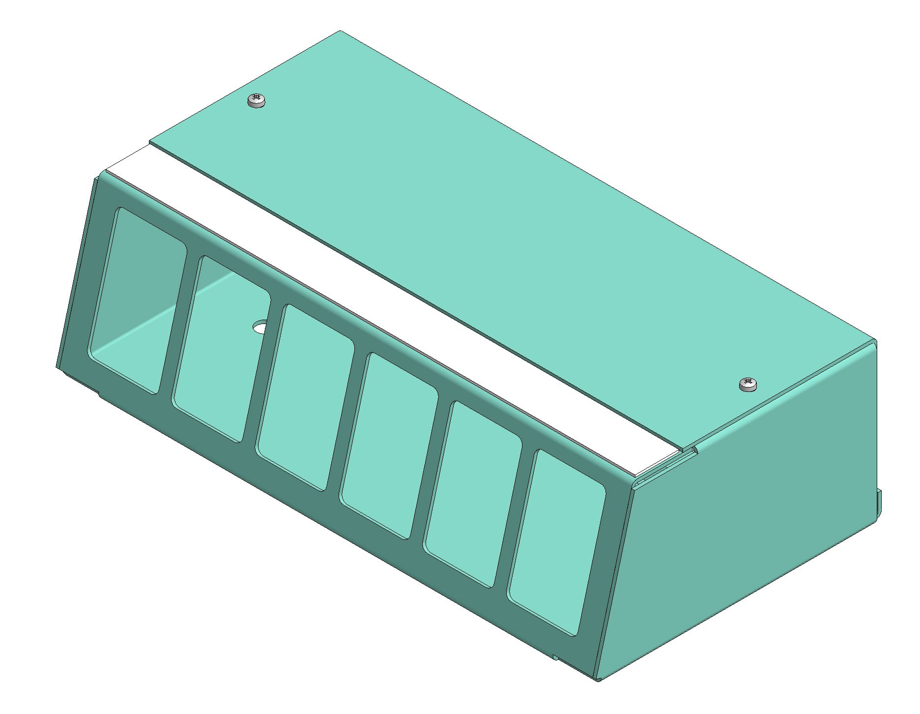 Box empty Scs6FLF vertical DAK