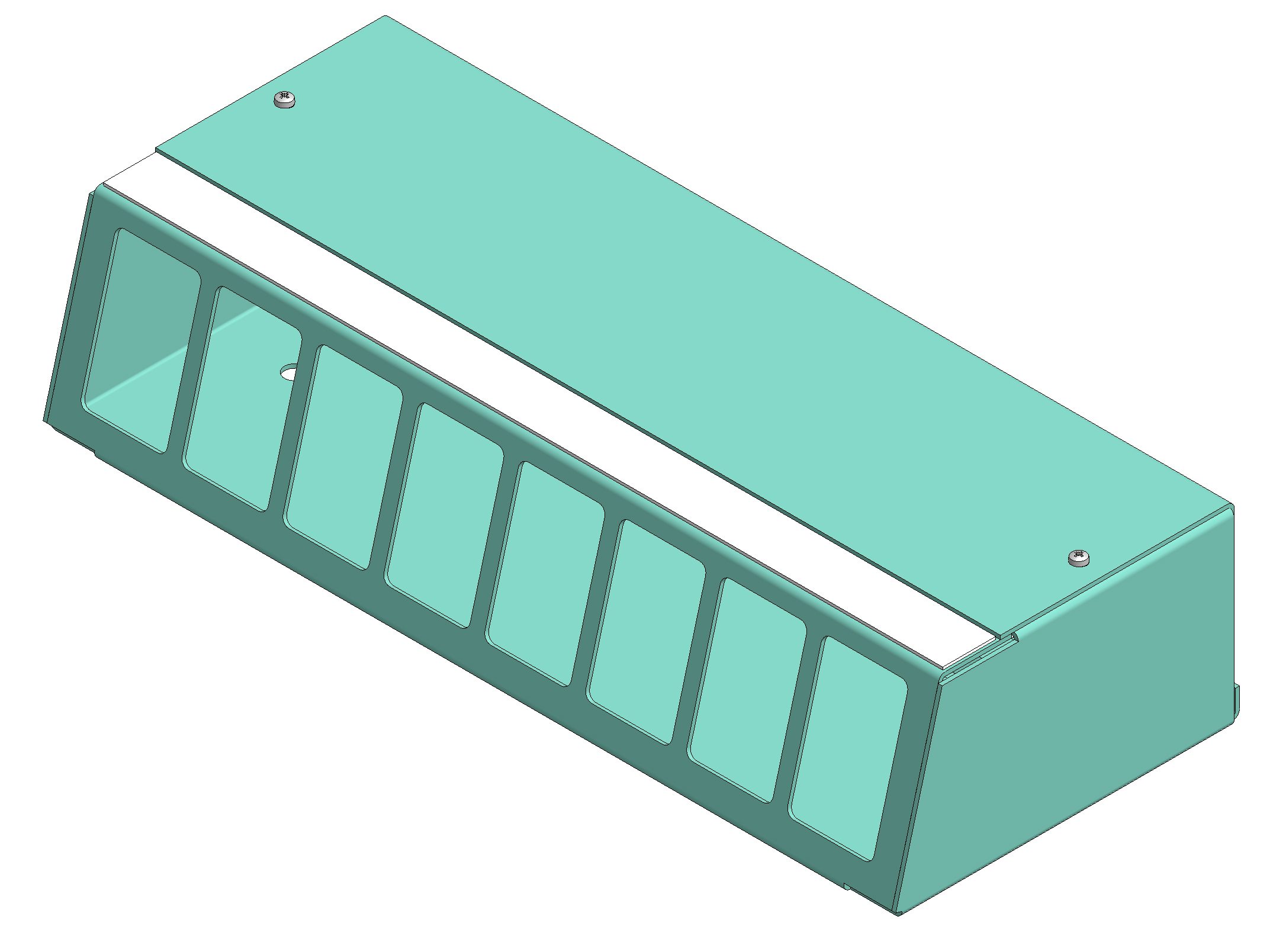 Box empty Scs8FLF vertical DAK