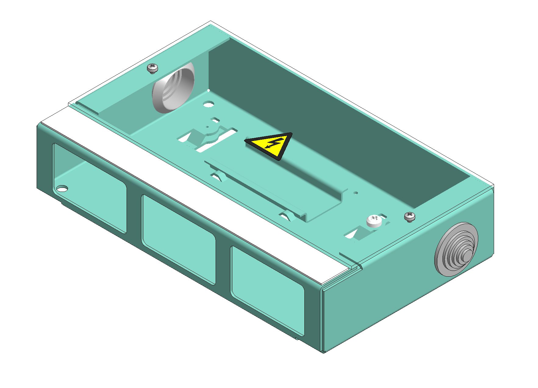 Box empty Sts3FLF horizontal DAK