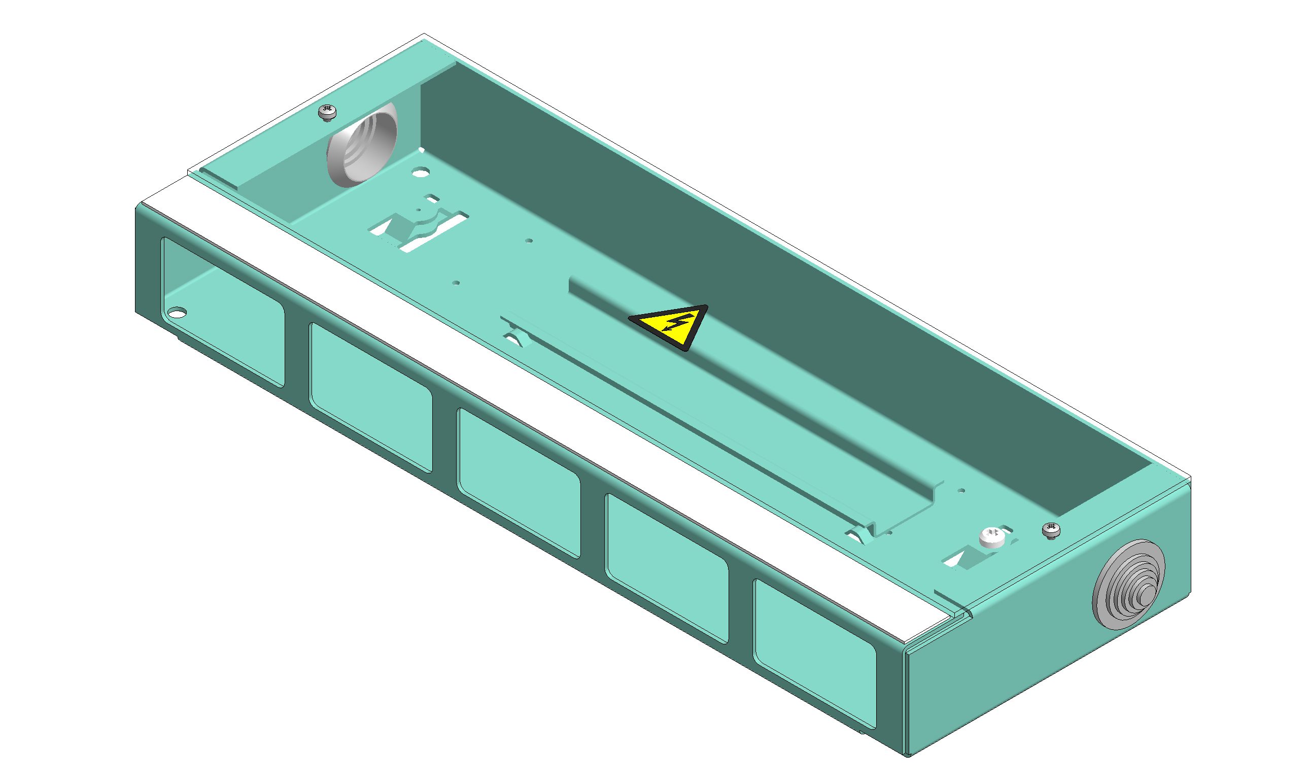 Box empty Sts5FLF horizontal DAK