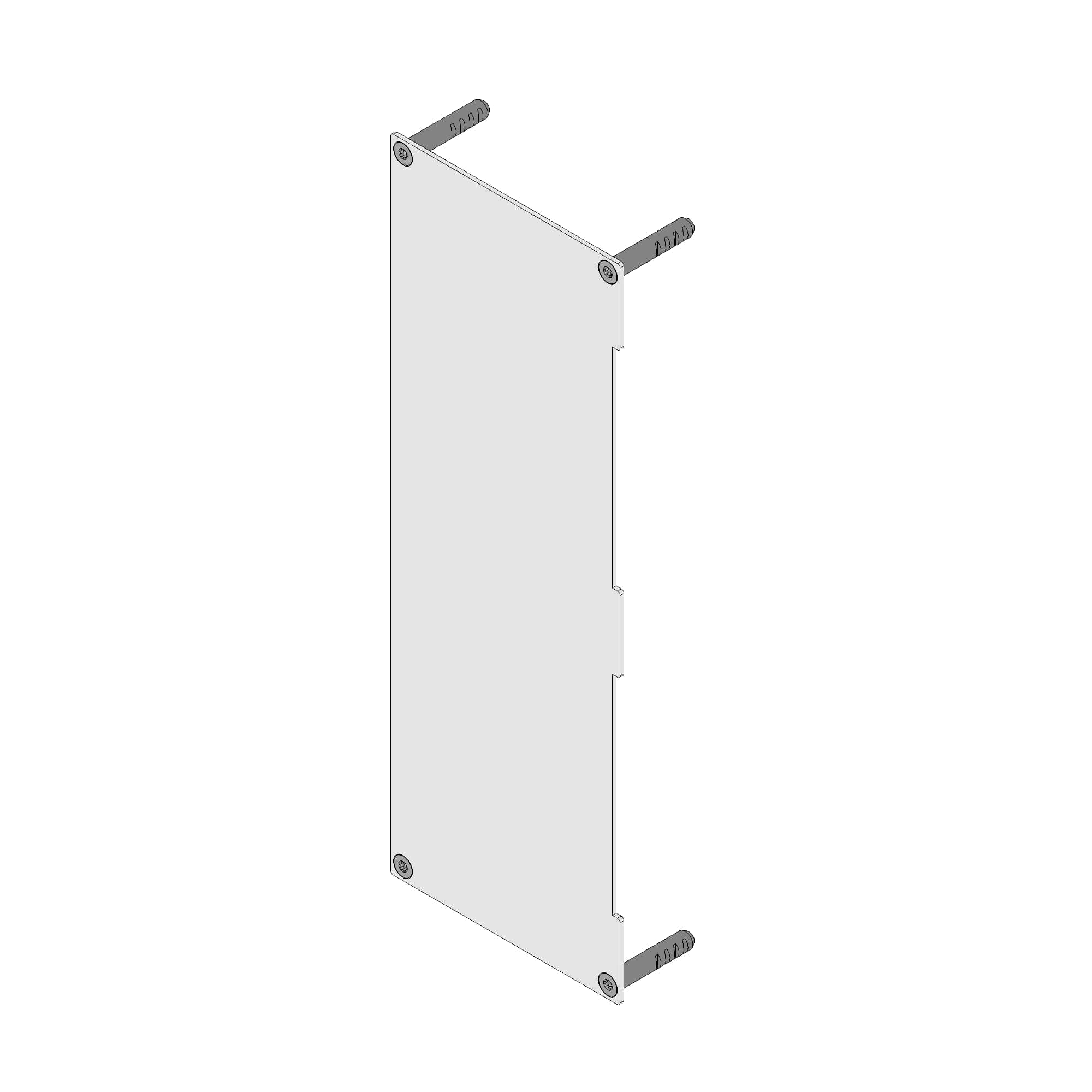 End wall BRK 4675/250x90 white End wall BRK 4675/250x90 white