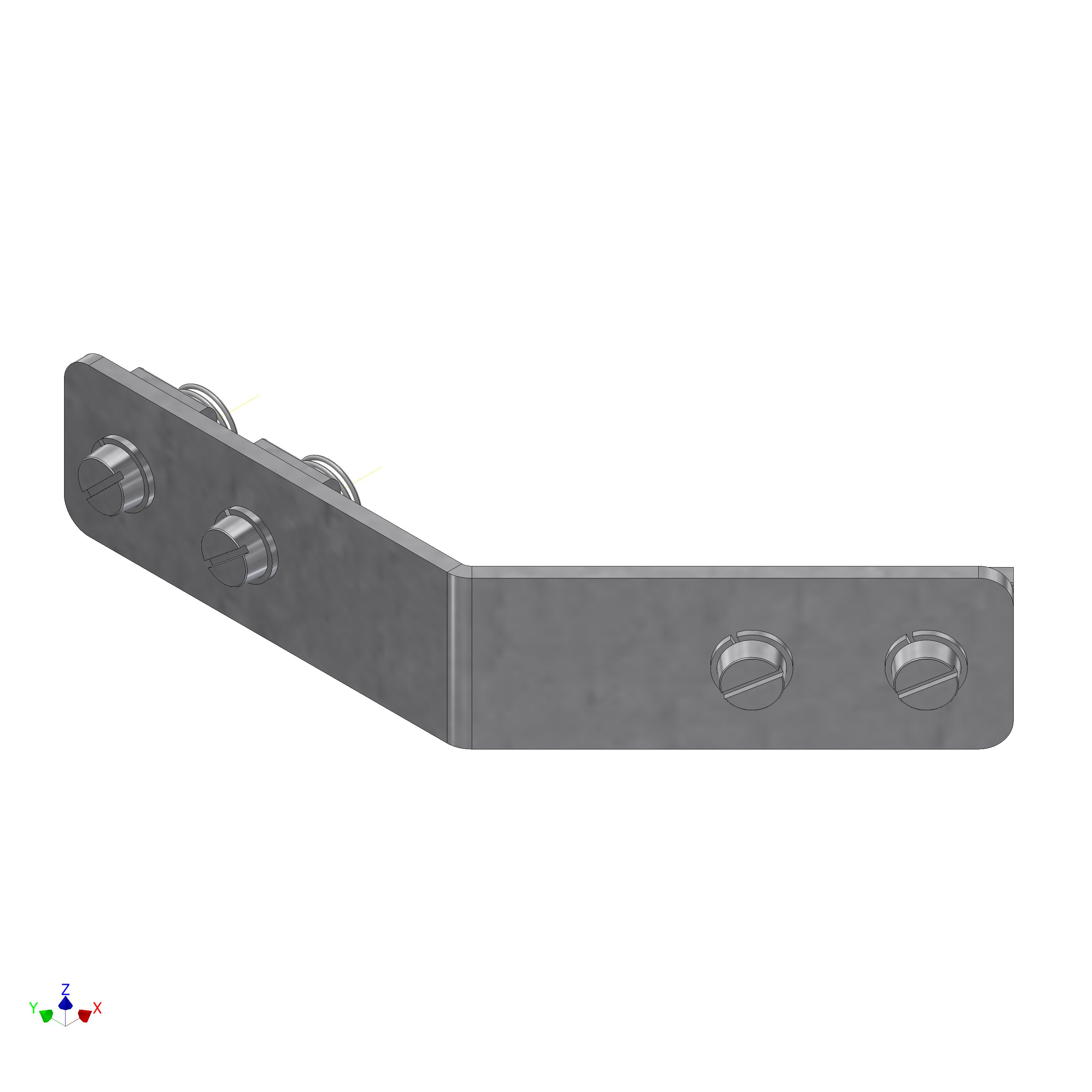 Connector AG135° BRK to AS
