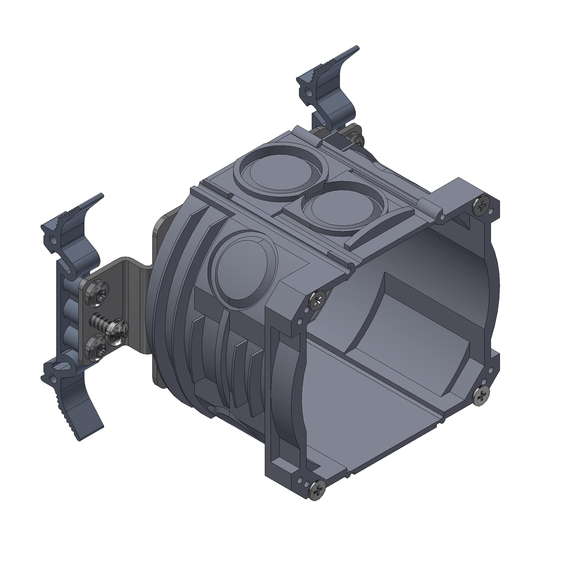 Snap mounting plate with NIS H68