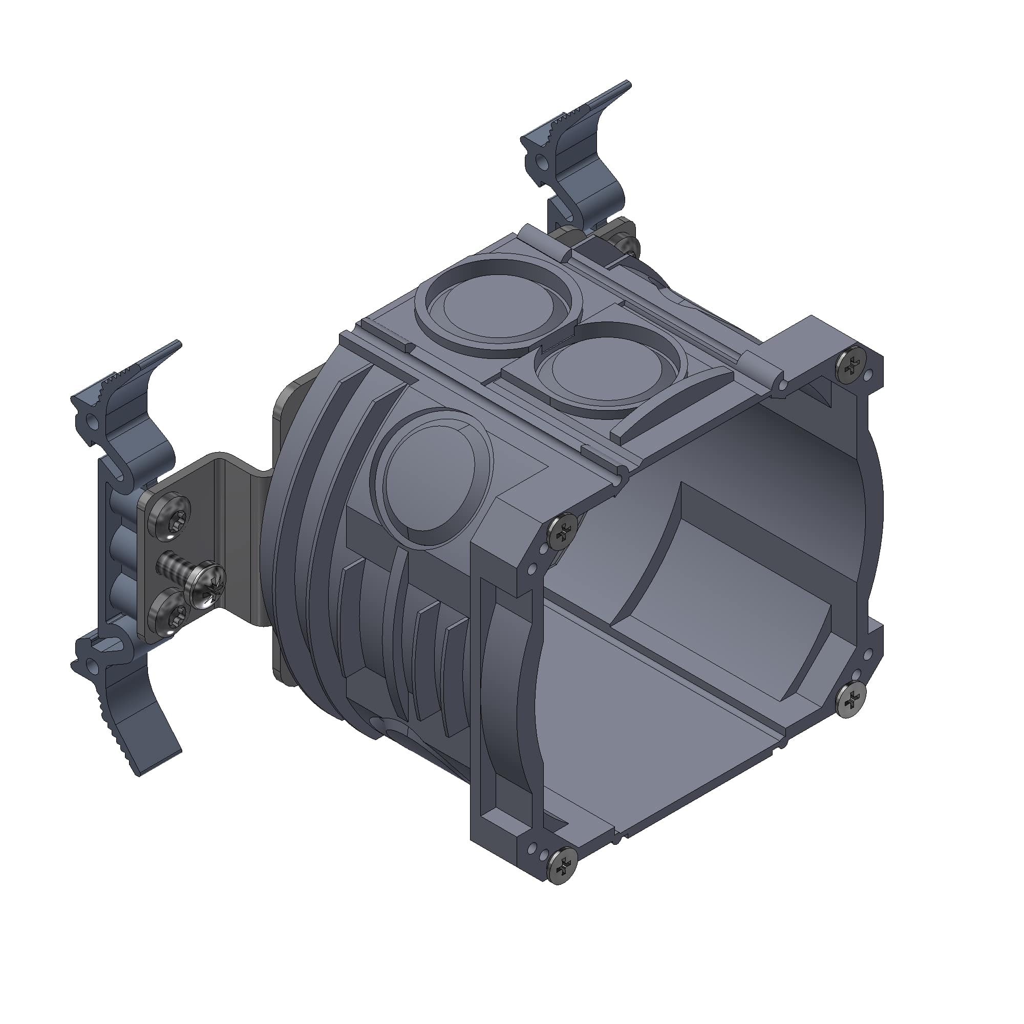 Snap mounting plate with NIS H69