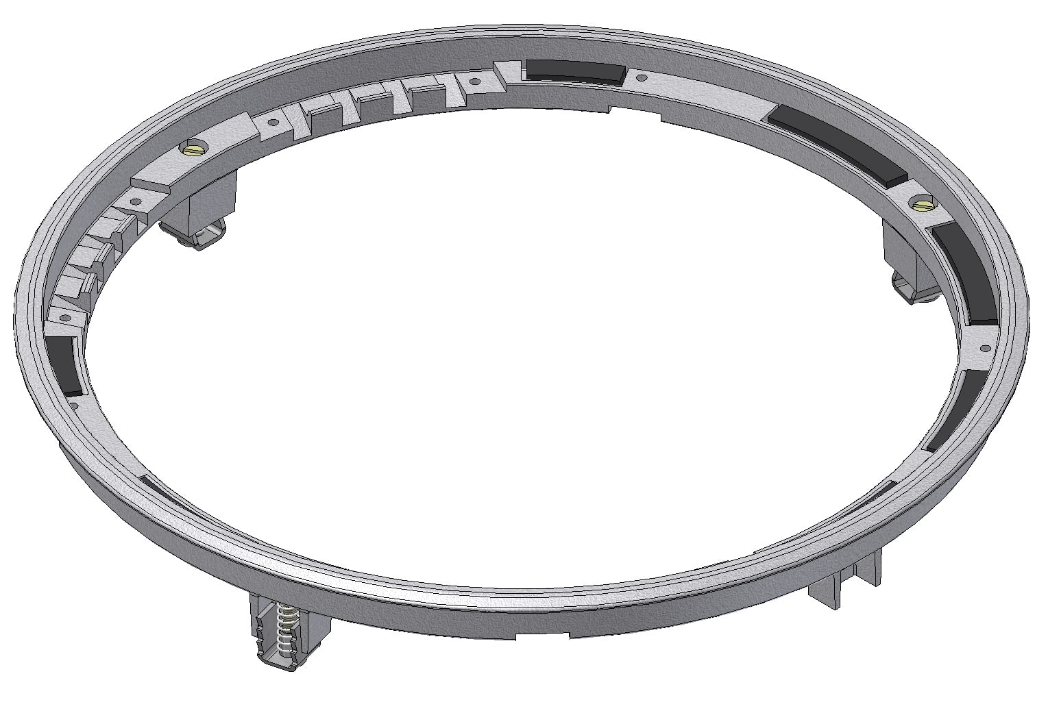 Al frame DAK 8861/5 Ø280 TSF