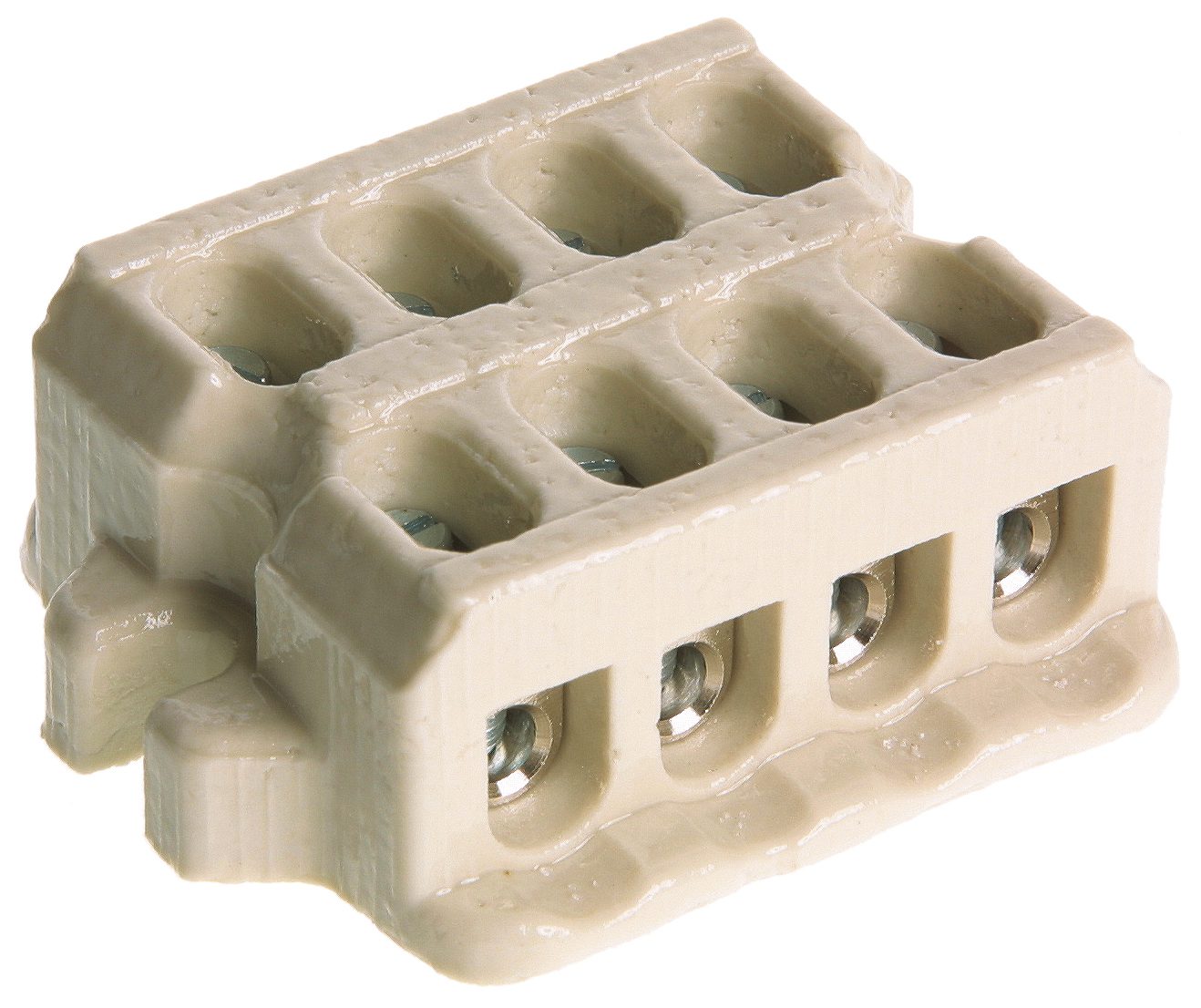 Terminal block of ceramic 4x4mm2
