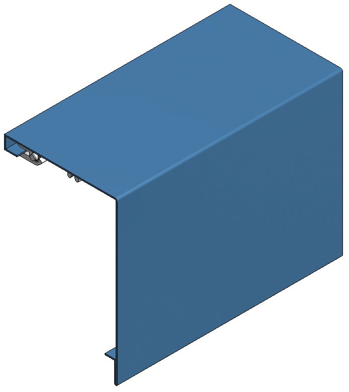 Hinged lid edge KDK 200x130 Hinged lid edge KDK 200x130