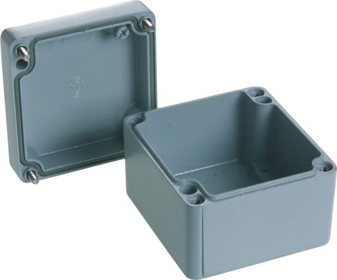 Aluminium box Lithos 75x80x57mm
