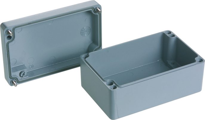 Aluminium box Lithos 125x80x57mm