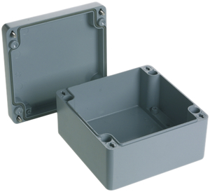 Aluminium box Lithos 160x160x90mm