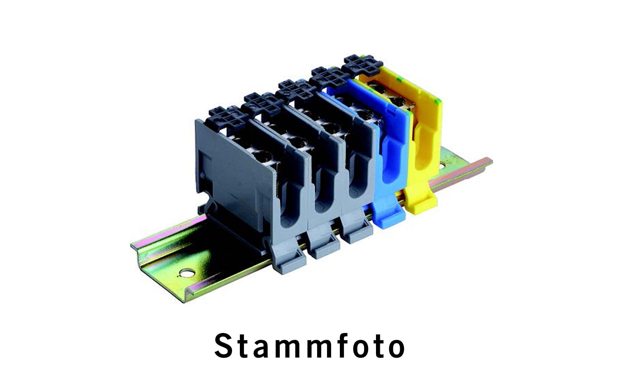 Clamp set DIN35 5x10 mm² 3L-N-PE 292 mm Clamp set DIN35 5x10 mm² 3L-N-PE 292 mm