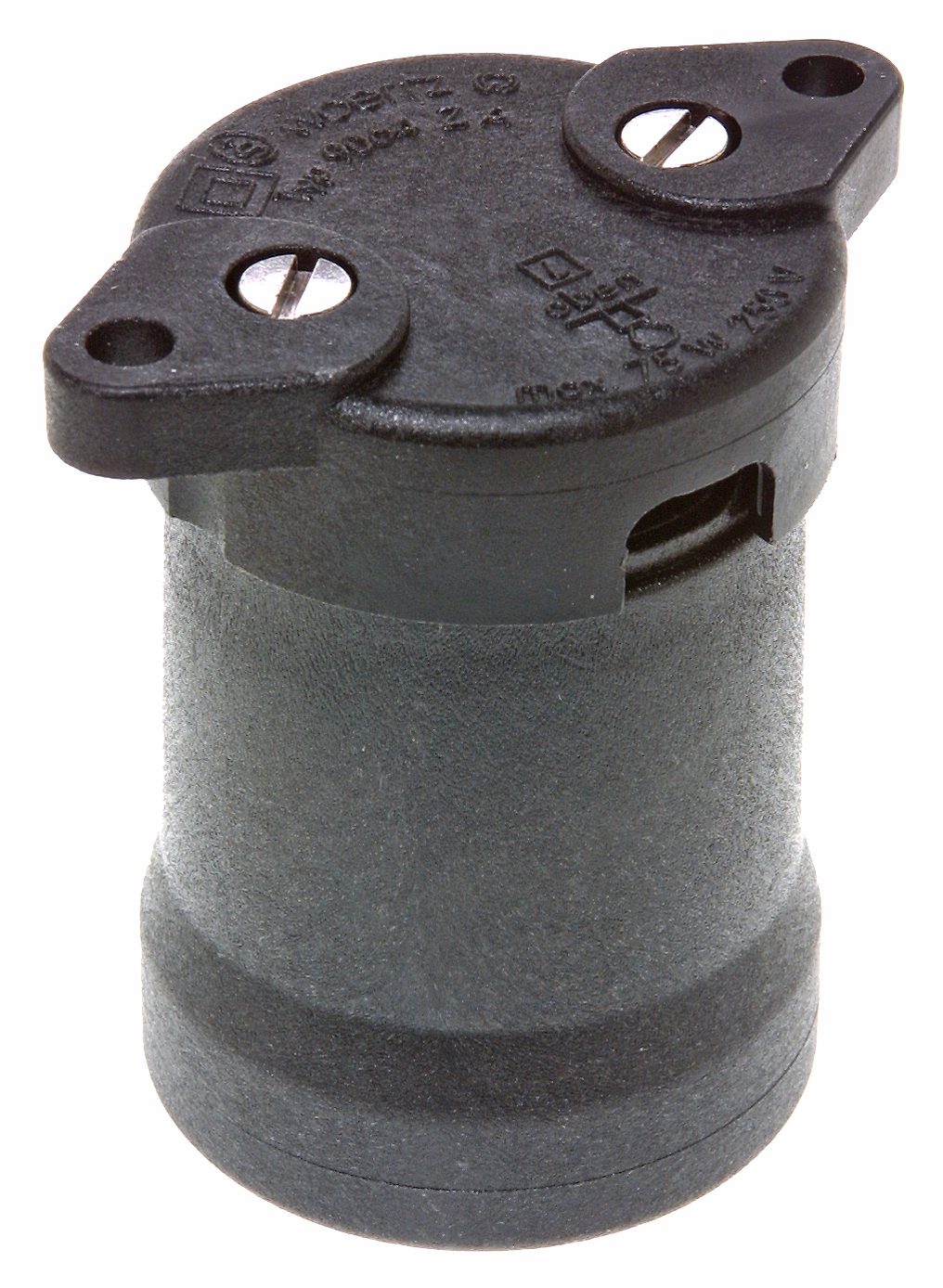 Illumination socket for screw-on flat cable 2x2.5 mm2 Illumination socket for screw-on flat cable 2x2.5 mm2